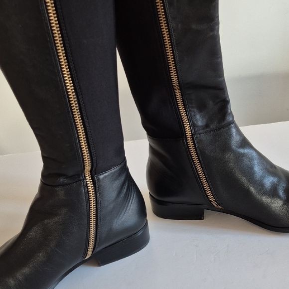 Michael Kors Black Over the Knee Boots - Picture 6 of 16